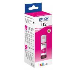 Product image: 112 EcoTank Pigment Magenta ink bottle