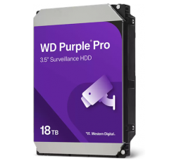 Slika proizvoda: 3,5" 18TB PURPLE Surveillance, SATA 6GB/s,  7200 rpm, 256MB cash