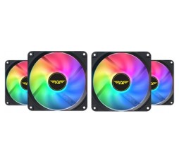Slika proizvoda: ARGB KIT 5000, set od 4 x 12cm RGB ventilatora
