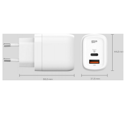 Slika proizvoda: Boost Charger QM25 QC3.0+PD, USB A, Type C/30W