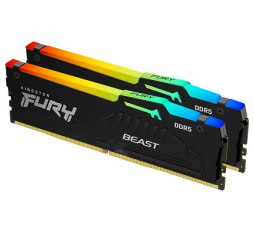 Slika proizvoda: DDR5 64GB FURY BEAST 6400MT/s Heatsink RGB (2x32GB)