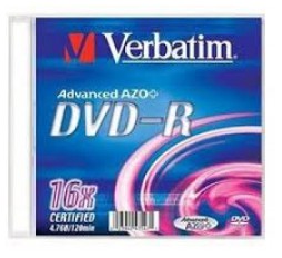 Slika proizvoda: DVD-R  43547 Single Slim Case,