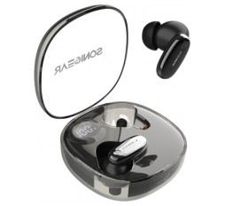 Slika proizvoda: EarPump Jewel Q3 BLACK Bluetooth slusalice sa mikrofonom