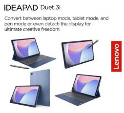Slika proizvoda: IdeaPad Duet 3 Tablet+Keyboard (Abyss Blue) N200 8GB, 256GB NVMe, 11.5" Win11HomeS