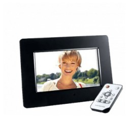 Intenso Digital Photo Frame - Photo Agent Plus, 7" 800 x 480 pixel, contrast ratio 400:1, 16:9 wide screen, Remote control (playback slide show; clock, calendar and time options), Konektori: USB, SD, SDHC, MMC , MS, Podrzani formati: JPG, JPEG. 