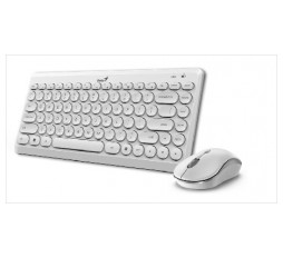 Slika proizvoda: LuxMate Q8000, Wireless Komplet: Keyboard + Mouse Bijela