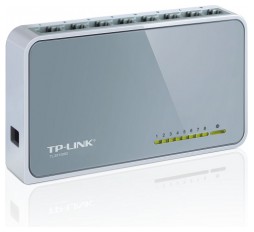 Slika proizvoda: TL-SF1008D (8×100Mbps LAN, Auto MDI/MDI-X, full duplex, flow control, unmanaged)