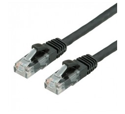 Slika proizvoda: VALUE Cat.6 (Class E) UTP kabl, U/UTP, LS0H halogen-free 5m, crni