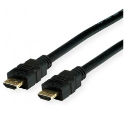 Slika proizvoda: VALUE HDMI 4K Ultra HD kabl + Ethernet, M/M, 3840 x 2160 @60Hz (4K, UHD-1), HDMI Ultra High Speed (HDMI 2.0), Resistant Plug,5 m, crni