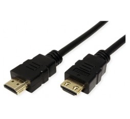 Slika proizvoda: VALUE HDMI 4K Ultra HD kabl+ Ethernet, M/M, Resistant Plug, 3840 x 2160 @60Hz (4K, UHD-1), HDMI Ultra High Speed (HDMI 2.0), 2 m, crni