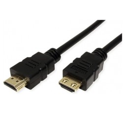 Slika proizvoda: VALUE HDMI 4K Ultra HD kabl+ Ethernet, M/M, Resistant Plug, 3840 x 2160 @60Hz (4K, UHD-1), HDMI Ultra High Speed (HDMI 2.0), 1 m, crni