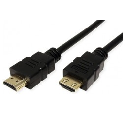 Slika proizvoda: VALUE HDMI 4K Ultra HD kabl + Ethernet, M/M, 3840 x 2160 @60Hz (4K, UHD-1), HDMI Ultra High Speed (HDMI 2.0), Resistant Plug,5 m, crni
