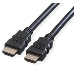 Slika proizvoda: VALUE HDMI 8K Ultra HD kabl+ Ethernet, M/M, 7680 x 4320 @60Hz (8K, UHD-2) HDMI Ultra High Speed (HDMI 2.1), 3 m, crni