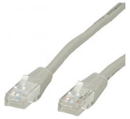 Slika proizvoda: Value patch cable, Cat. 6, U/UTP, gray, 2m