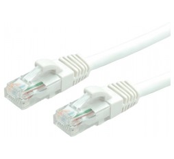 Product image: Value patch cable, Cat. 6, U/UTP, white, LS0H, 0.5m
