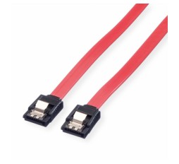 Slika proizvoda: Value SATA signalni kabal za HDD i ODD, 6Gbps, 0.5m sa metalnim jezickom na oba konektora