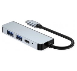 Slika proizvoda: VALUE USB Type C Docking station 4-u-1, 1x HDMI 4K30, 1x USB 3.2 Gen1 Type A, 1x USB 2.0 Type A, 1x Type C PD (Power Delivery)