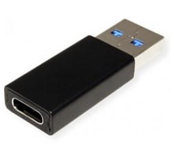 Slika proizvoda: VALUE USB Type C - USB Type A Adapter, USB 3.2 Gen 1 SuperSpeed 5 Gbit/s (USB 3.1 Gen 1, USB 3.0), F/M