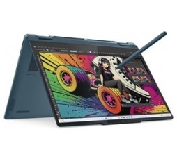 Product image: Yoga 7 2-in-1 (Tidal Teal, Alu) 14.0"TOUCH R7AI 32GB 1TB bcklt sleeve